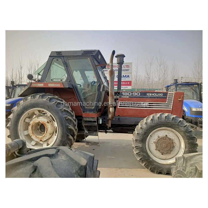 second hand fairly used tractors Fiat 110-90 110HP 180-90 180HP made in Italy 4WD Ford farm machines