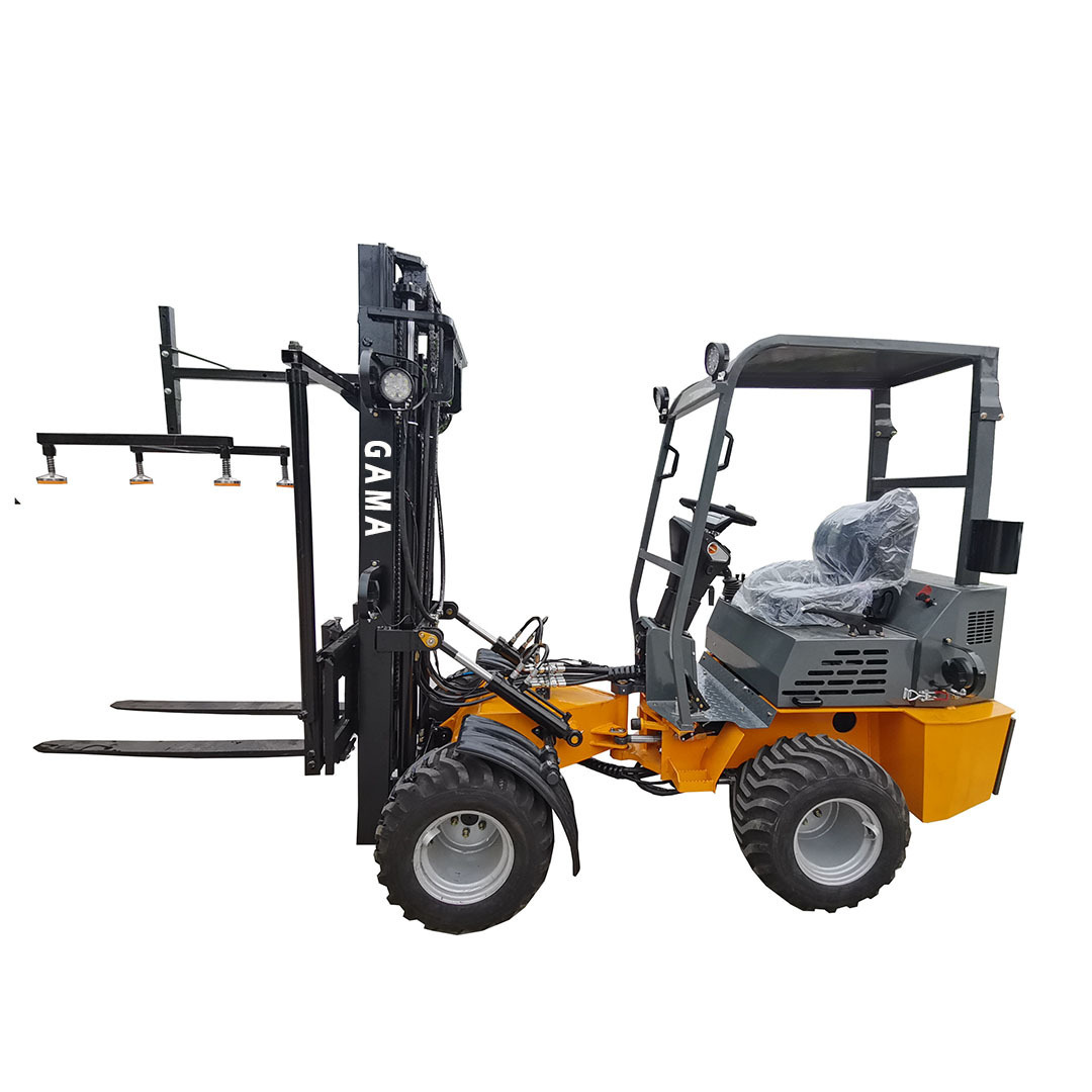 Kubota Euro V EPA engine Beekeeper forklift truck with side shifter