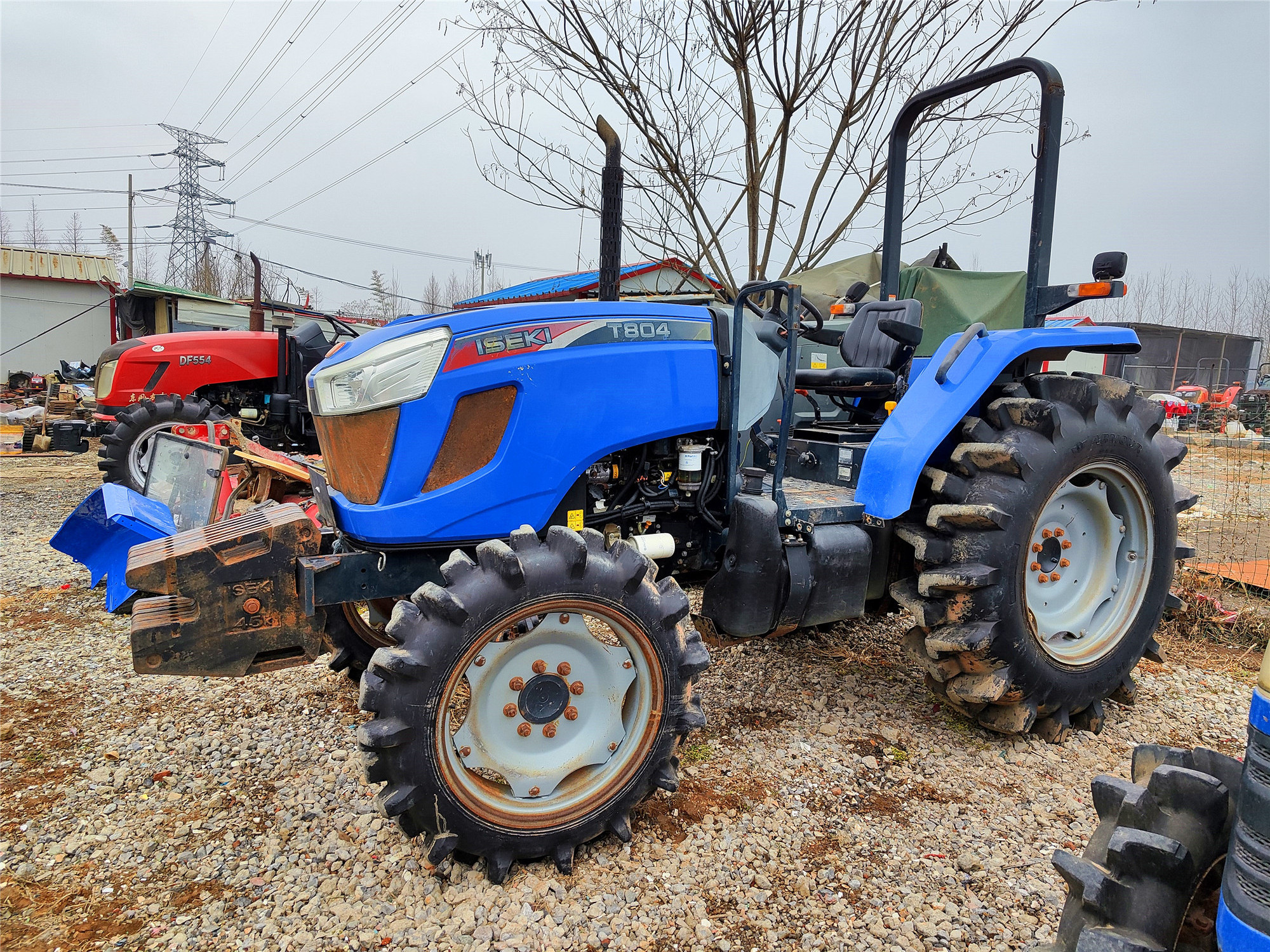 Hot Selling Iseki 80HP Wheel Second Hand Tractors