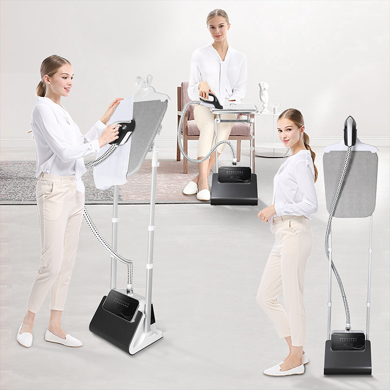 Professional Manufacturer 2024 New High Power Large Water Tank Standing Steamer Upright Steamer Vertical Garment Steamer