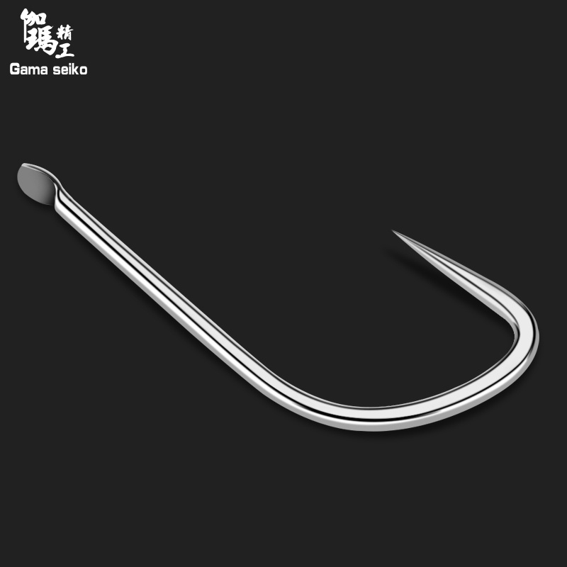 Gama Seiko New High Carbon Fishing Hook Carp Fishing Carbon Hooks Stainless Steel Fishing Hook For Sea