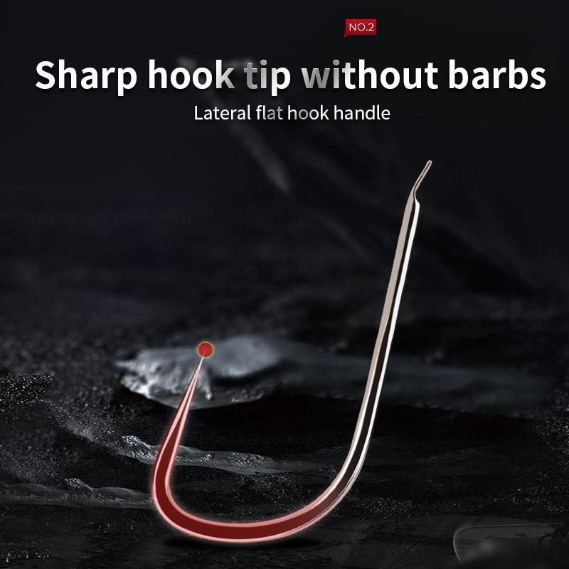 Gama Seiko New High Carbon Fishing Hook Carp Fishing Carbon Hooks Stainless Steel Fishing Hook For Sea