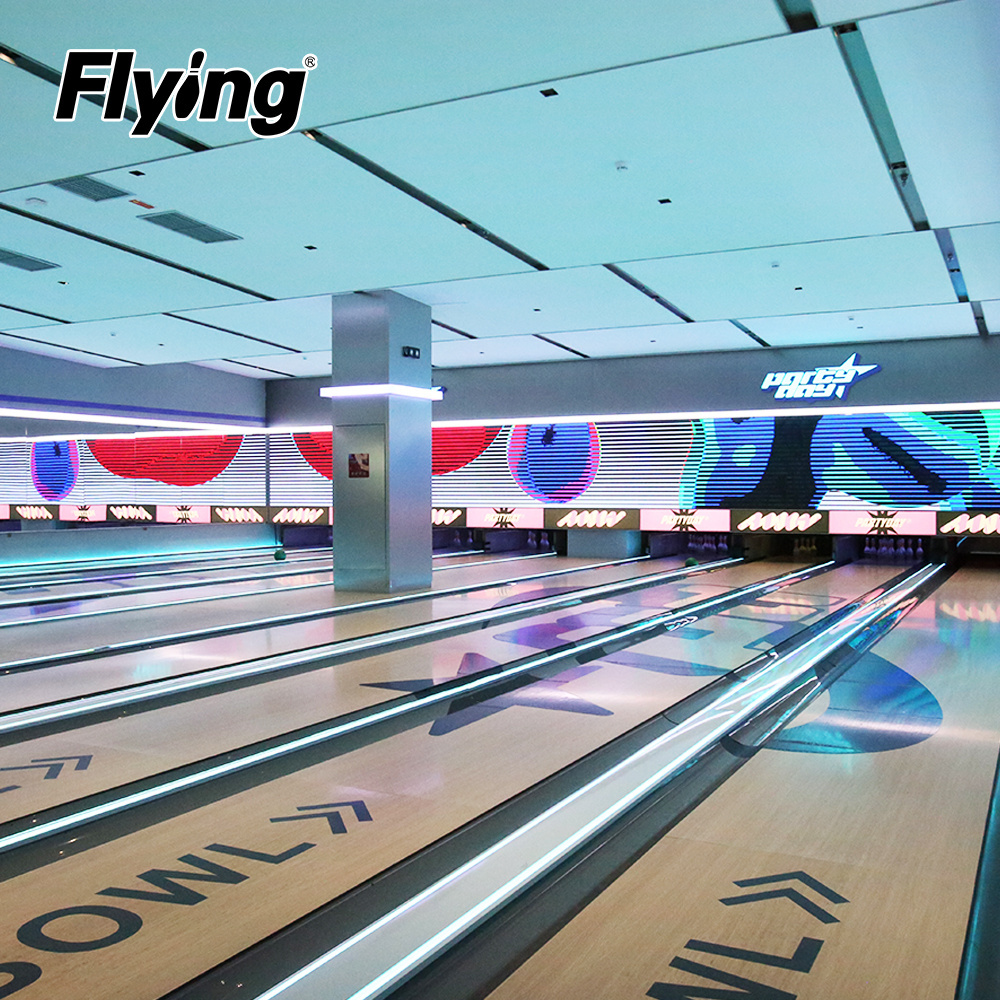 Highly Professional Bowling Alley China Bowling Set With Bowling Scoring System for Adults