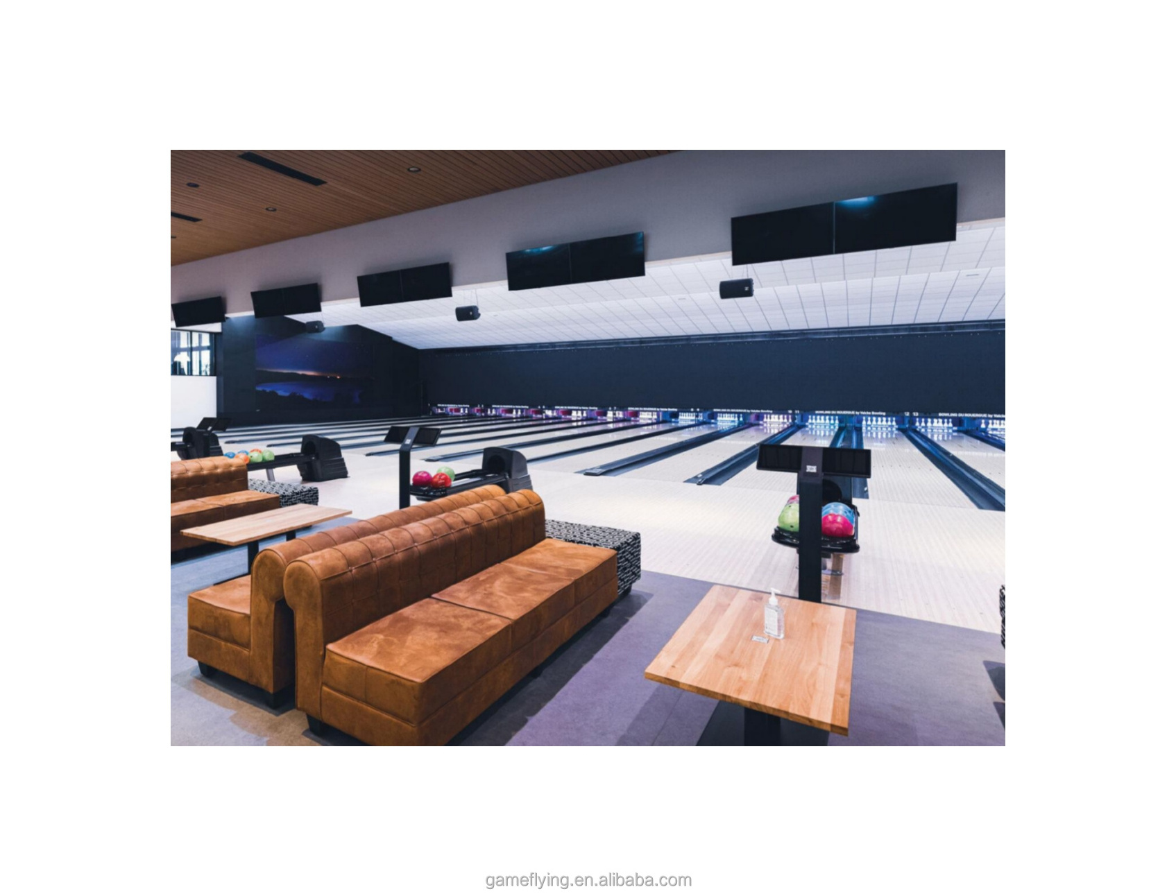 New High Quality bowling alley 4-8 bowling lanes equipment Adult Children bowling machine