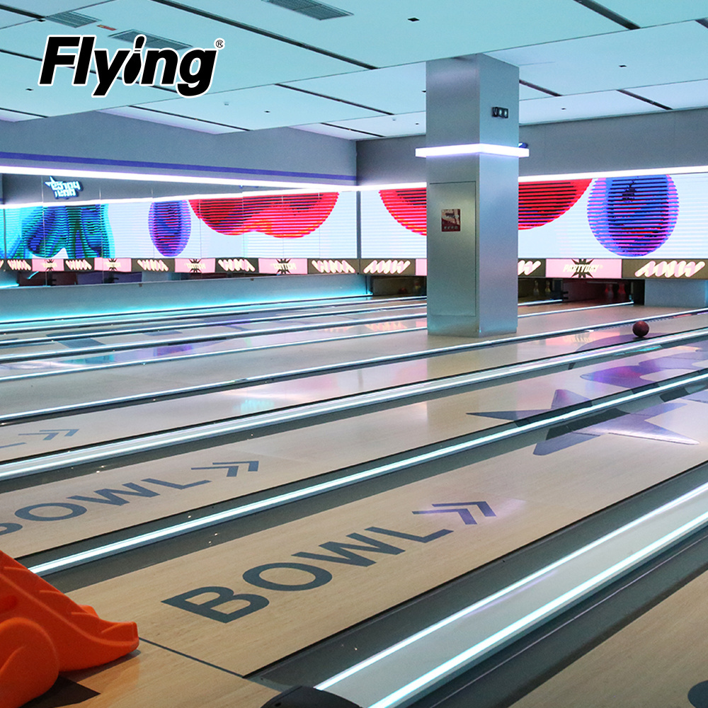 Highly Professional Bowling Alley China Bowling Set With Bowling Scoring System for Adults