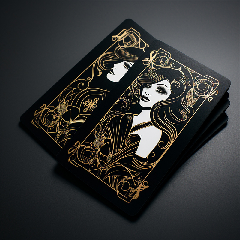 Free Sample Custom Design Your Logo Paper Printed Box Plastic Pvc Waterproof Poker Deck Blank Sublimation Playing Cards