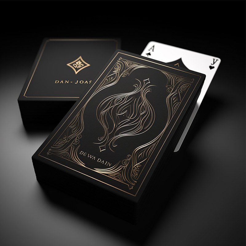 Free Sample Custom Design Your Logo Paper Printed Box Plastic Pvc Waterproof Poker Deck Blank Sublimation Playing Cards