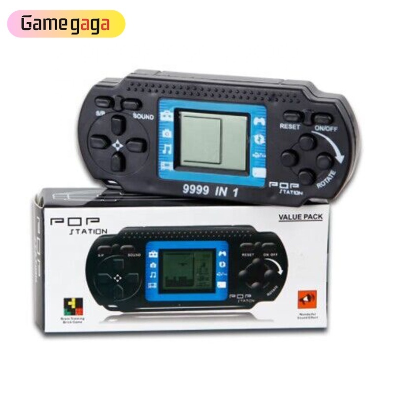 A Handheld Game Console 9999 in 1 Electronic Brick Game Player Retro Gaming Console