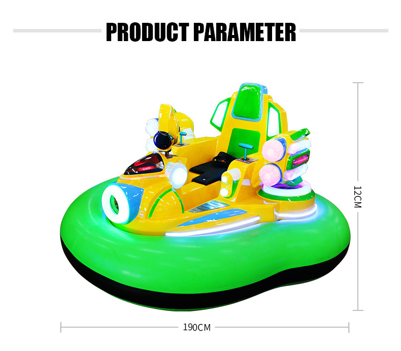 Fiberglass amusement park bumper car dodgem inflatable bumper car children ride on car lase gun