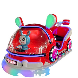 Rabbit Elfin Factory Direct Parent-Kid Anti-Collision Kid Ride On Bumper Car Dodgem Car Kids 24V Battery Powered