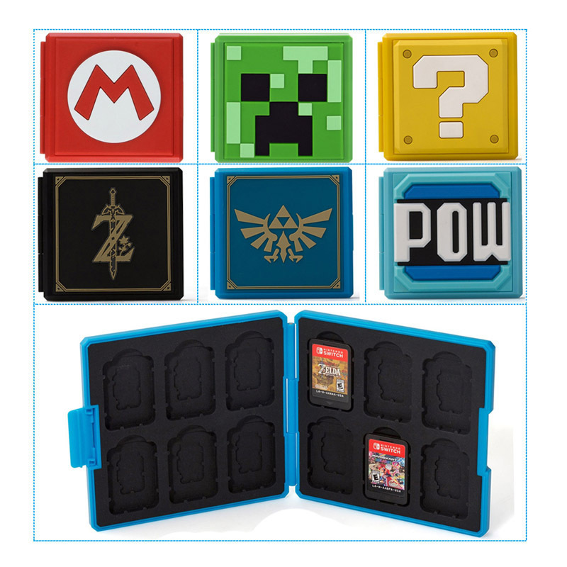 Wholesale Hard Shell Game Card Case Storage Box for Nintendo Switch Game Card Cartridge