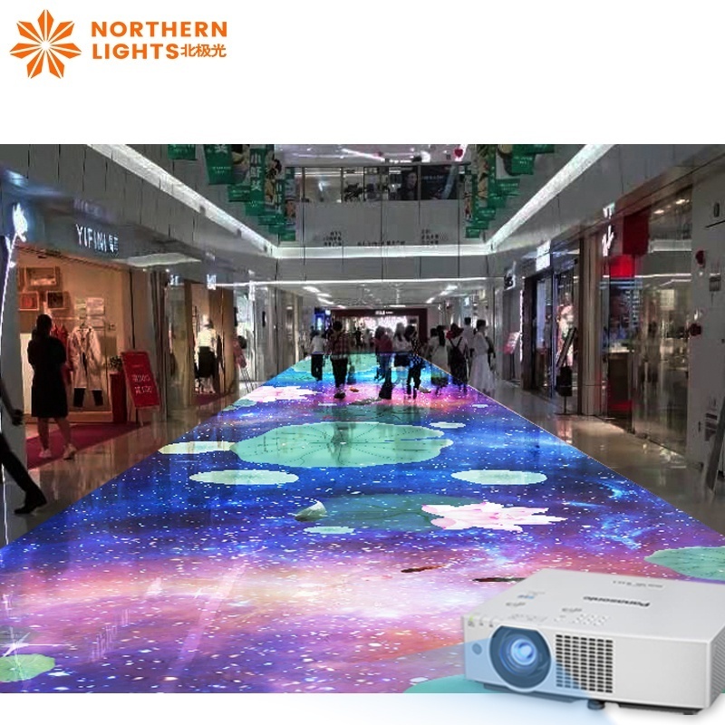 Indoor Playground Interactive Magic Projection Game Virtual Projector Game Education Floor Projector