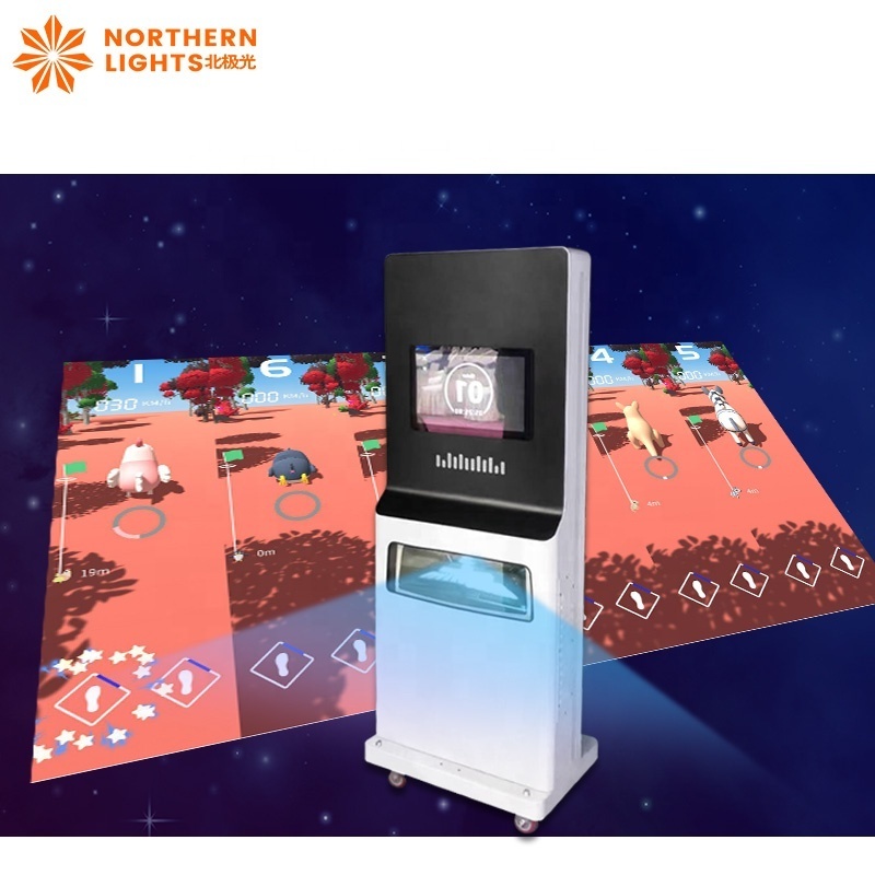 Northern Lights floor interactive projector all in one interactive games wall projector smart classroom interactive projector