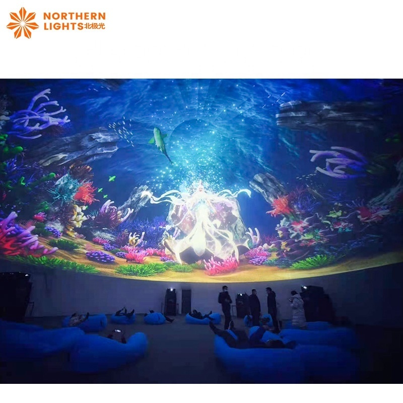 360 Degree portable commercial dome projector digital cinema inflatable projection tent for outdoor