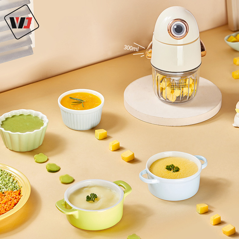 Multifunctional small and easy to store portable baby food mixer gold capacity baby food mixer grinder