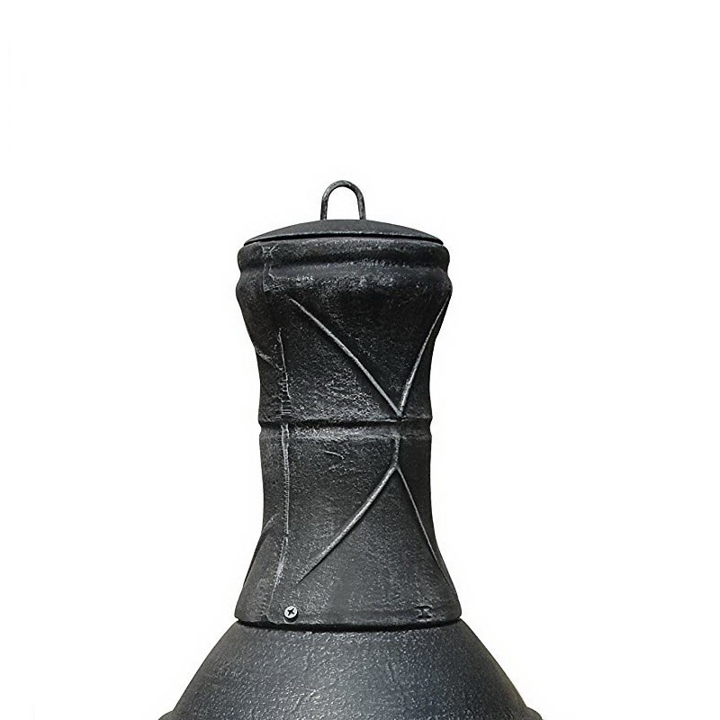 Chimenea Fire Pit Garden Heating Charcoal Fire Stove Antique Cast Iron Outdoor Fire Pit Metal Chimenea