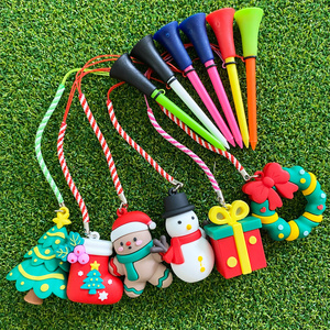 GAMEN Creative Christmas Themed Golf Tee 83mm Plastic Golf Gift Golf Tee