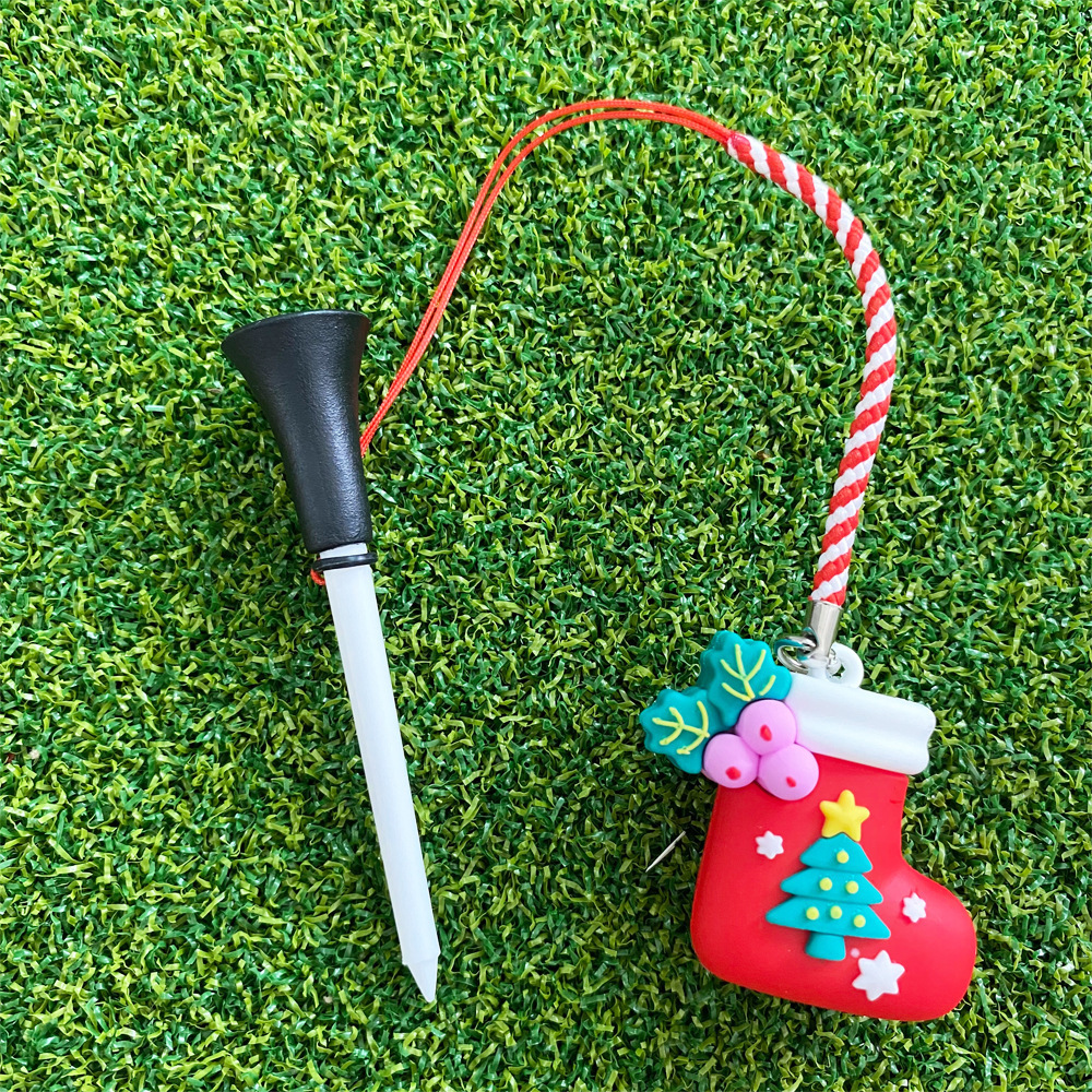 GAMEN Creative Christmas Themed Golf Tee 83mm Plastic Golf Gift Golf Tee