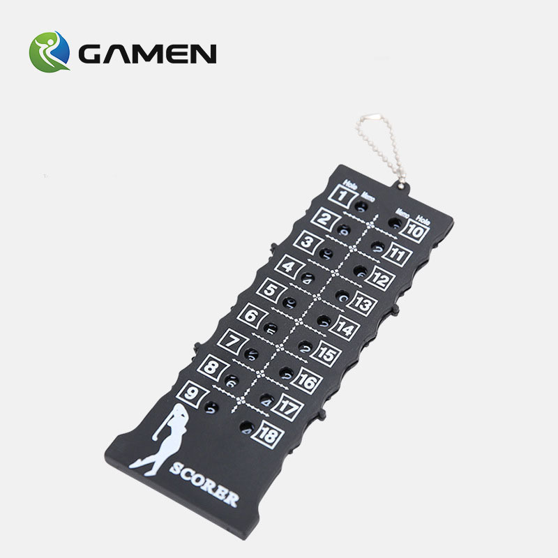 GAMEN Wholesale 18 Hole Golf Score Counter Golf Stroke Counter Scoreboard with Key Chain Golf Tally Keeper