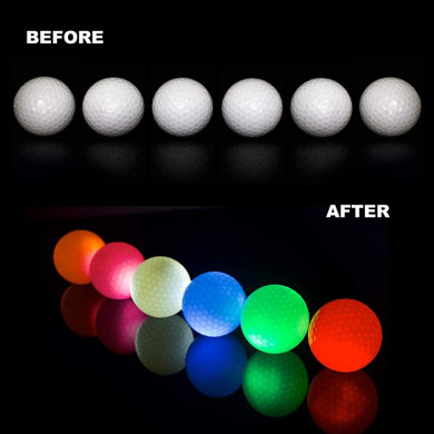 Gamen Night Golf Balls Park Golf Glow in the Dark LED Golf Ball