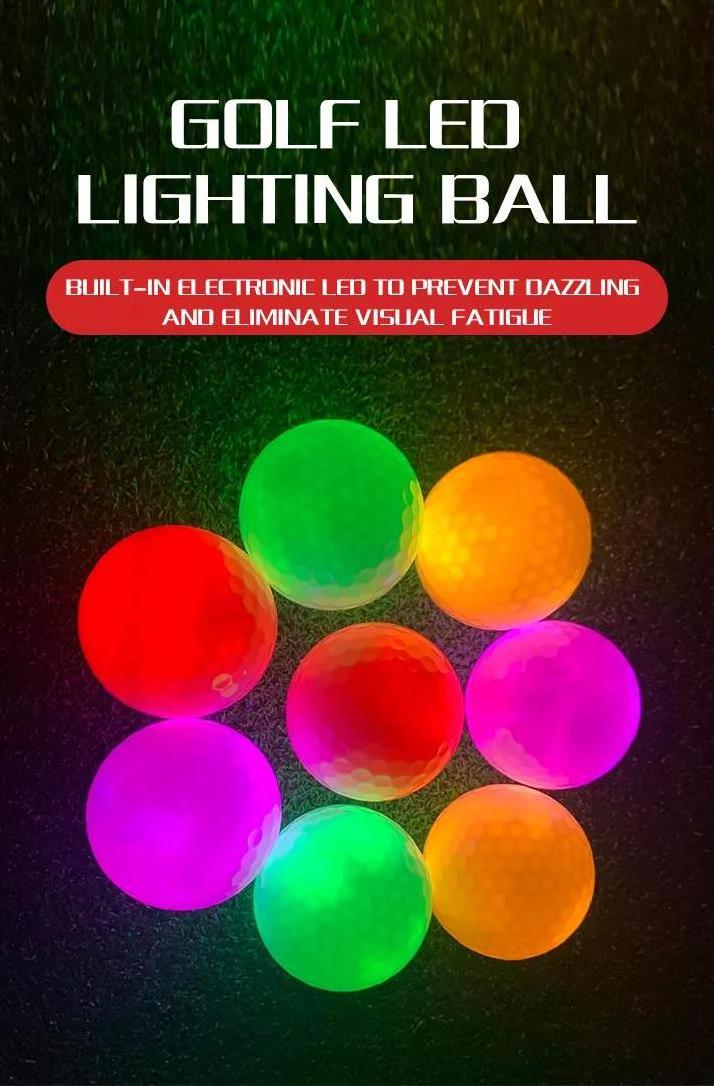 Gamen Night Golf Balls Park Golf Glow in the Dark LED Golf Ball