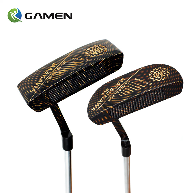 GAMEN laser logo gravity forged high quality stainless steel cnc golf club head blade golf clubs sets golf putter