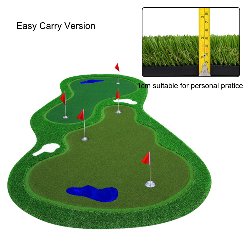 GAMEN Durable Artificial Golf Course Sports Lawn Synthetic Golf Grass Turf Mini Indoor Custom Golf Putting Green