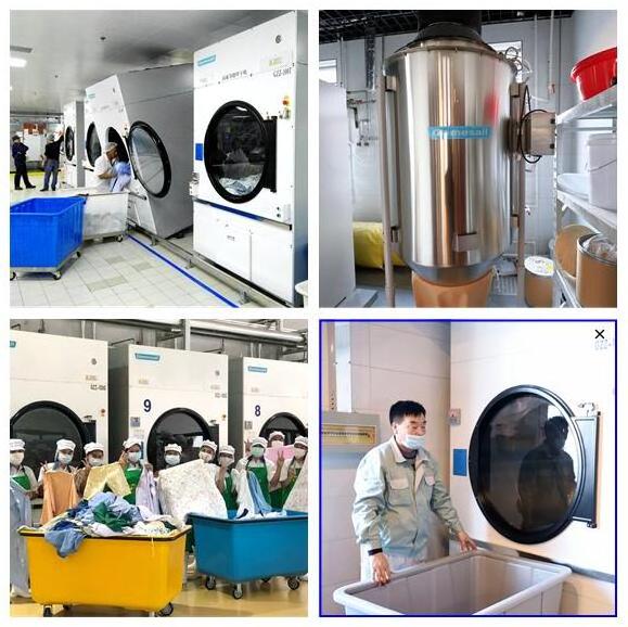 industrial commercial laundry clothing 30kg laundry dryer machine