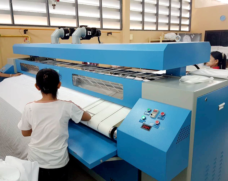 Single Roller laundry Ironing Machine/cloth ironer/sheet ironers with low price