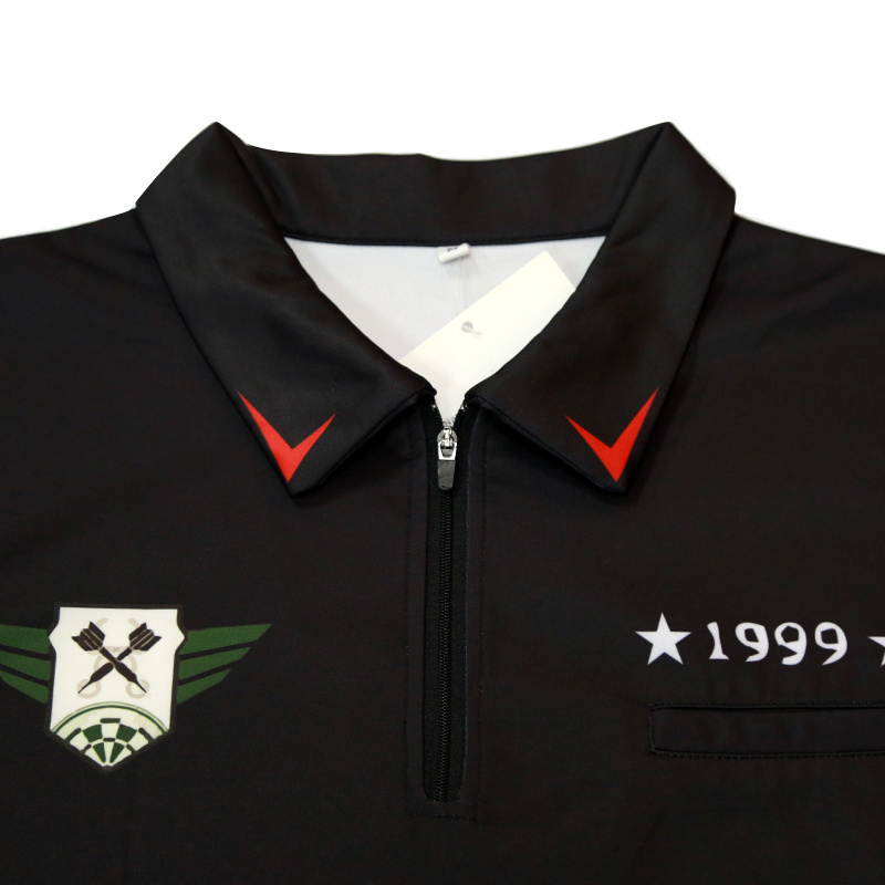 Design Your Own Dart Jersey Shirts Custom Sublimation Youth Team Dart Polo Shirts