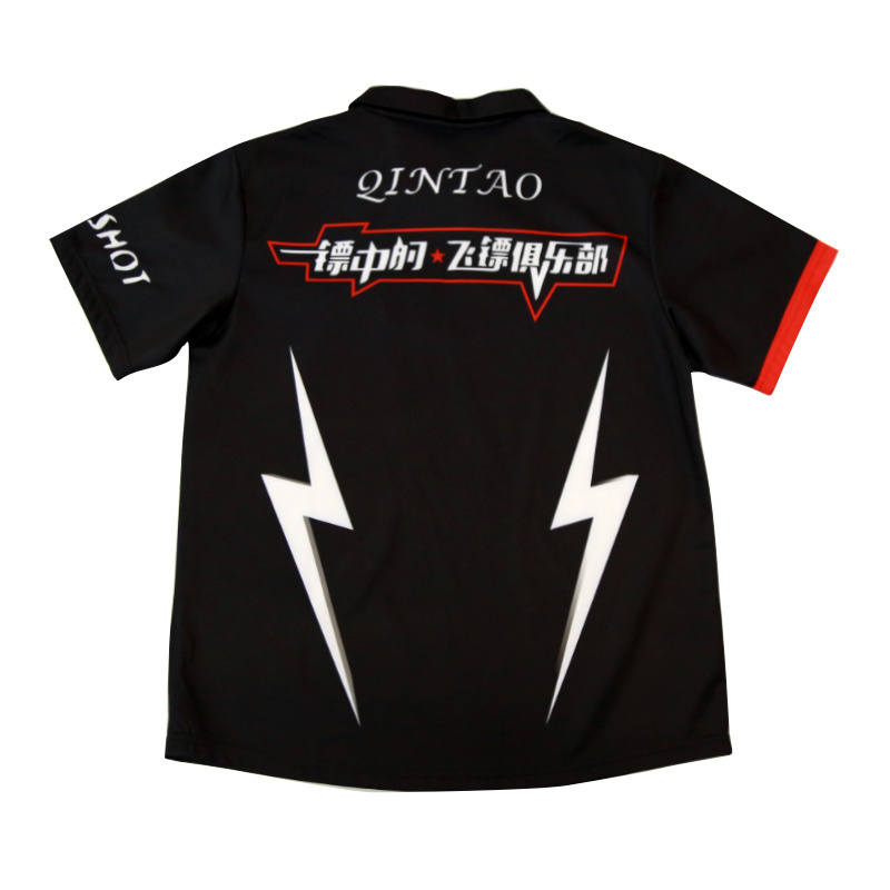 Design Your Own Dart Jersey Shirts Custom Sublimation Youth Team Dart Polo Shirts