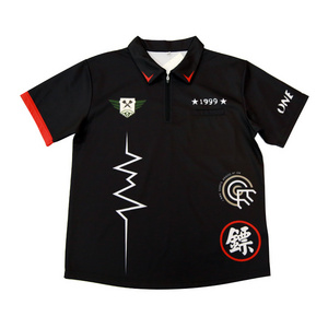 Design Your Own Dart Jersey Shirts Custom Sublimation Youth Team Dart Polo Shirts