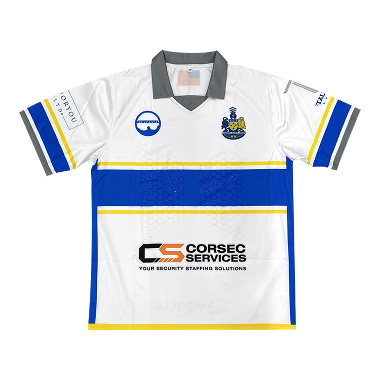 Cheap Wholesale Adhesive Anti-Slip Design Rugby Suit Custom Sublimation Rugby Jersey