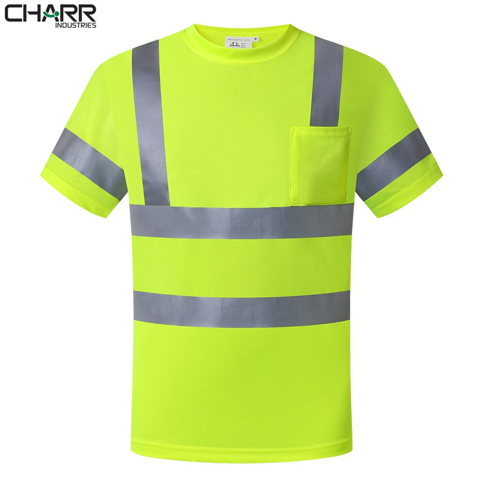 Wholesale 2022 Customized Outdoor Safety Wear 2022 High Quality Light Weight Best Design Safety Working T Shirt Men