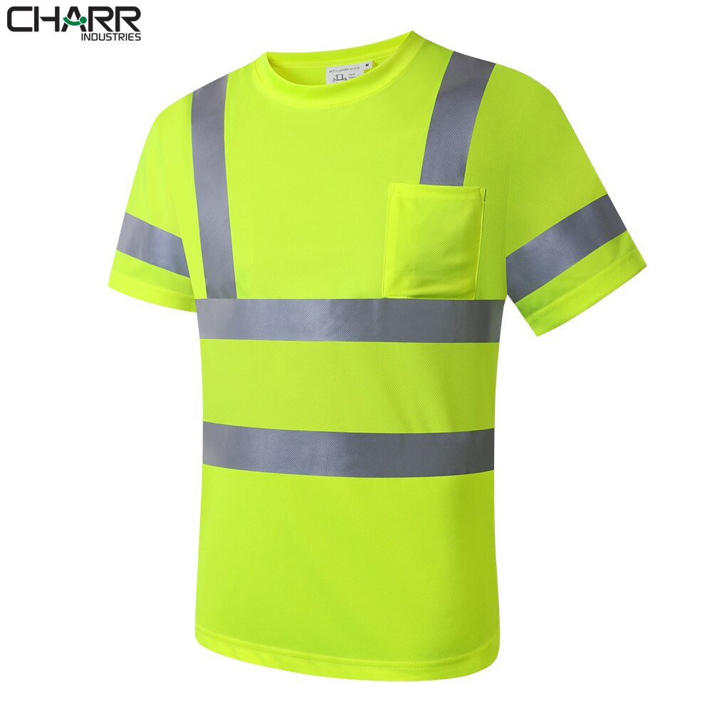 Wholesale 2022 Customized Outdoor Safety Wear 2022 High Quality Light Weight Best Design Safety Working T Shirt Men