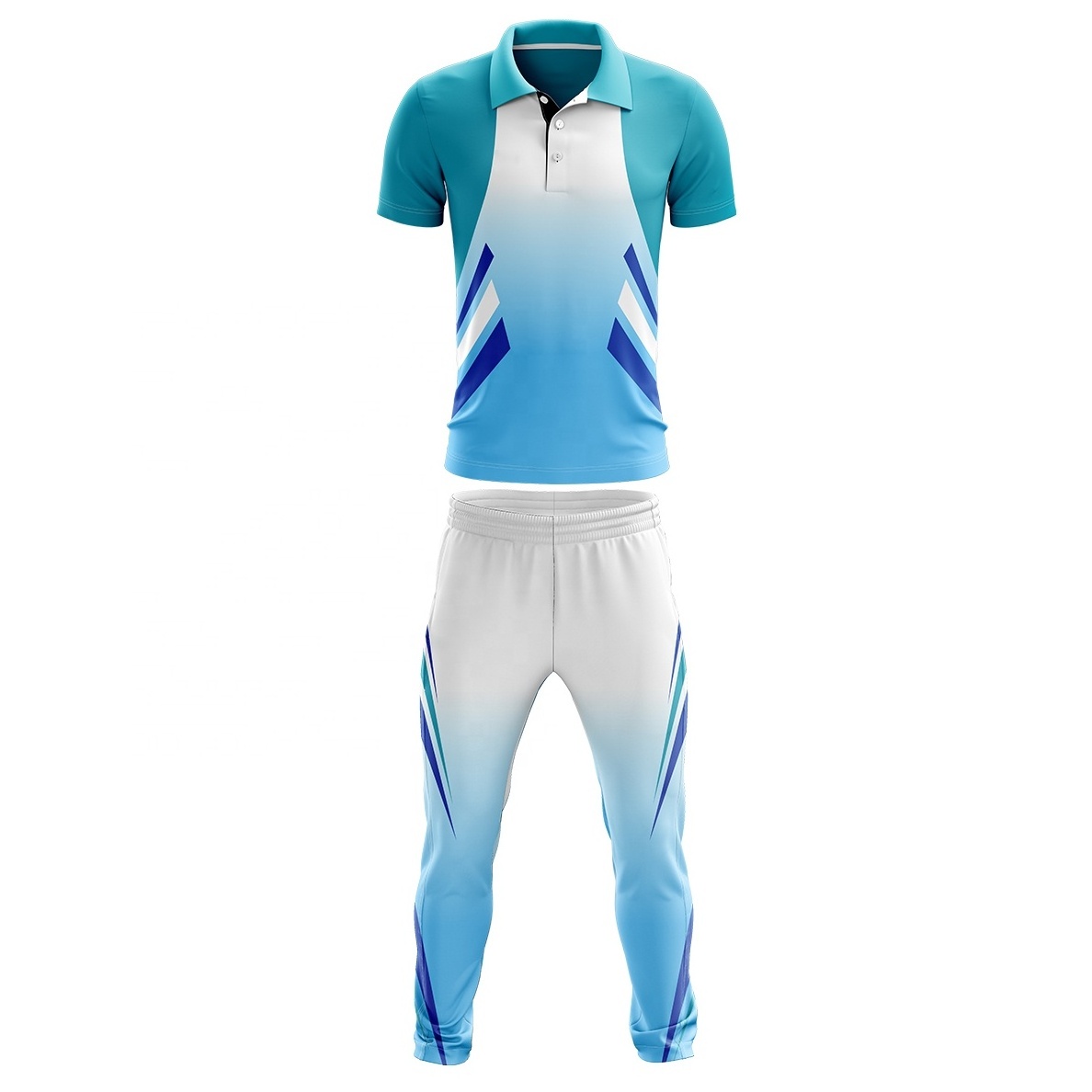 2021 customized sublimation cricket kit uniform set for men