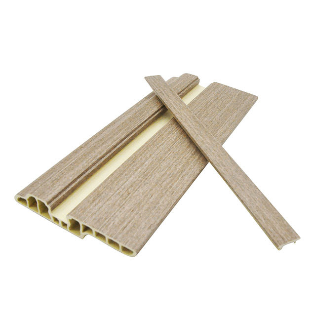 Skirting Board Cover Flooring Accessories Polymer Skirting Wood Board Decoration Plastic PVC Floor Strip Moulding Line Pvc 80mm