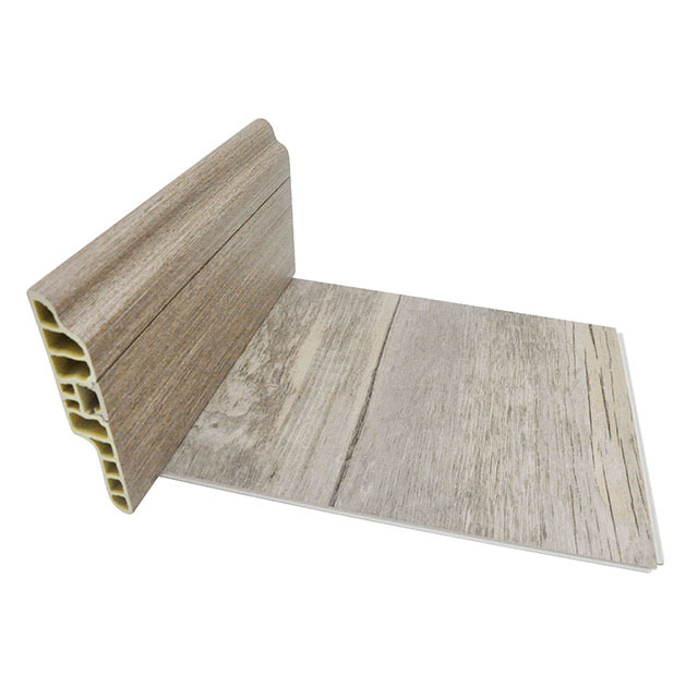 Skirting Board Cover Flooring Accessories Polymer Skirting Wood Board Decoration Plastic PVC Floor Strip Moulding Line Pvc 80mm