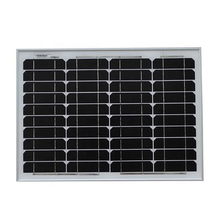 OEM best sale 50 watt mono solar panel module with junction box for solar panel