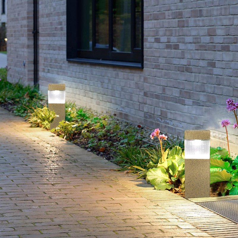 LED solar power path lawn garden light decoration waterproof solar light outdoor for road street lighting