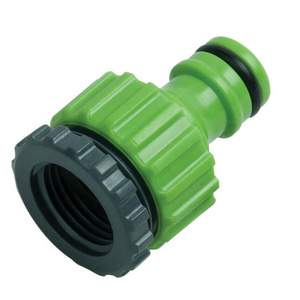 Universal Plastic Faucet Threaded Adapter Water Coupling Garden Lawn Hose Connector