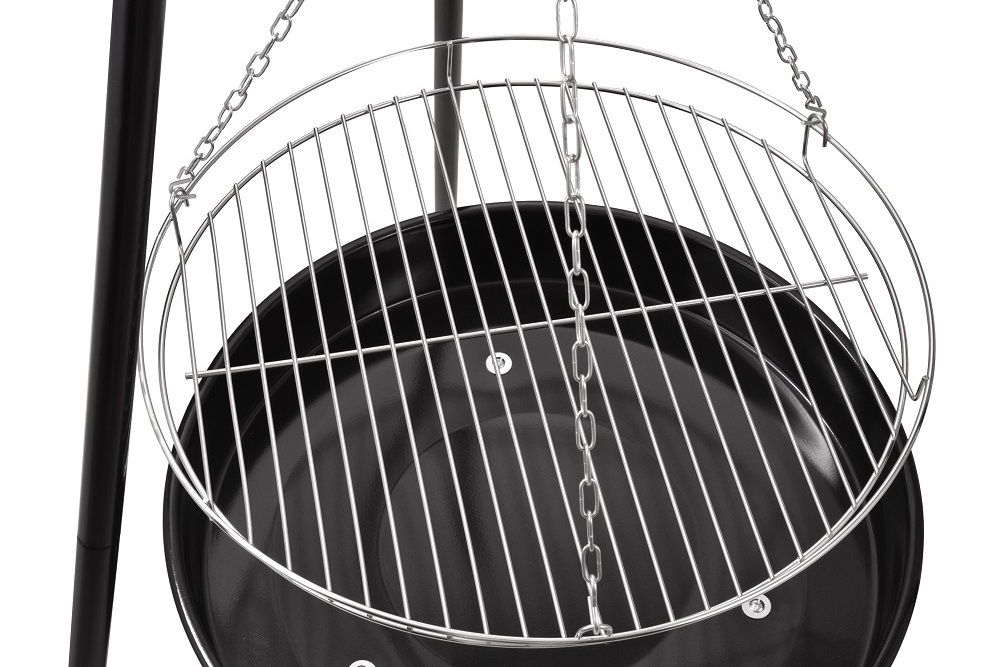 Portable Chain Hanging Style Triangle Stand BBQ Grills Stove Charcoal Grill For Camping Outdoor Cooking