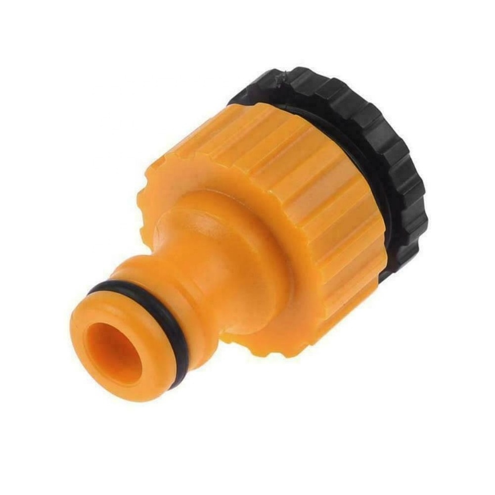 Universal Plastic Faucet Threaded Adapter Water Coupling Garden Lawn Hose Connector