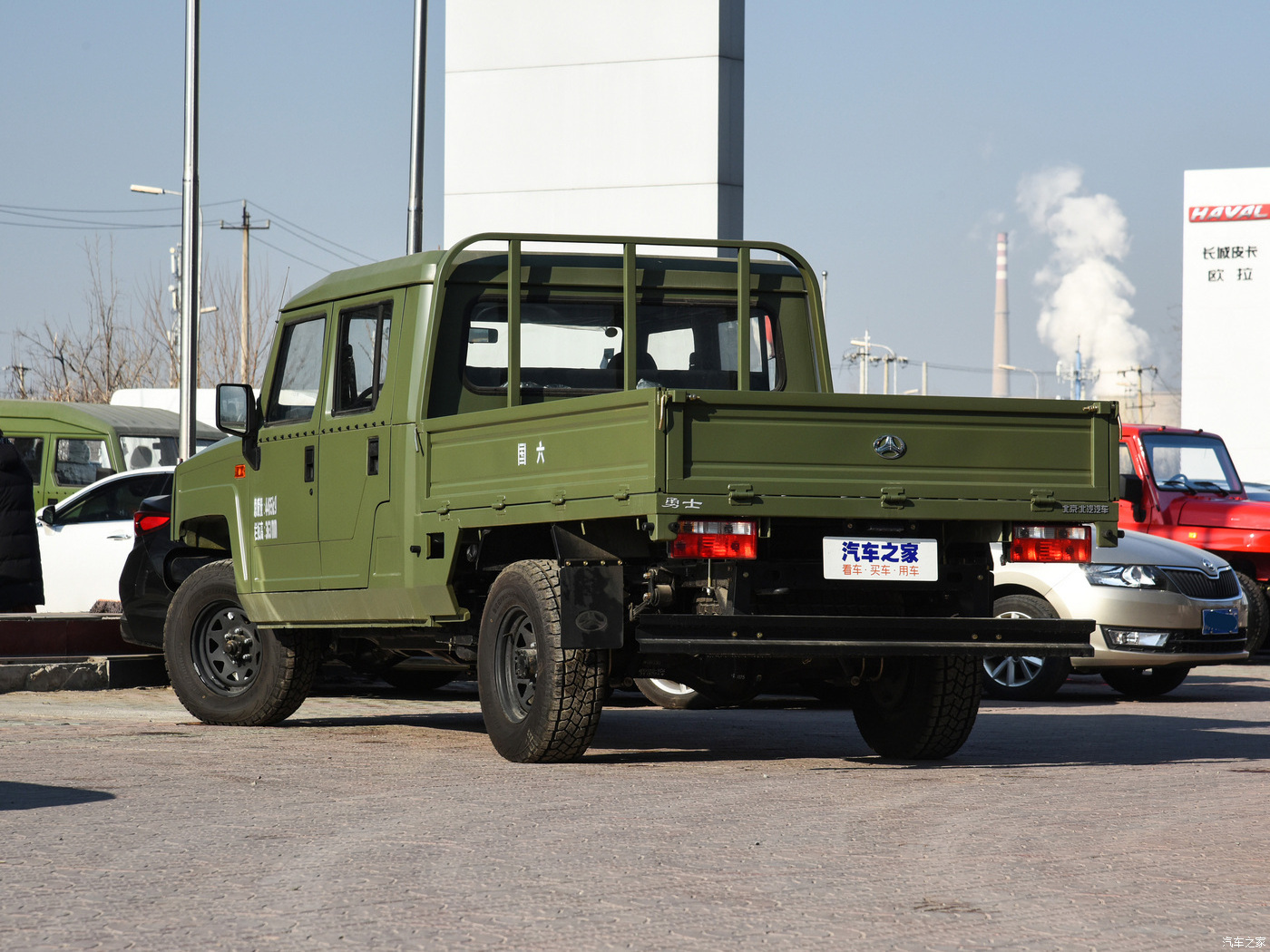 baw warrior pickup truck 2022 2.4T diesel four-wheel drive 4-door 5-seater pickup truck for sale baw car