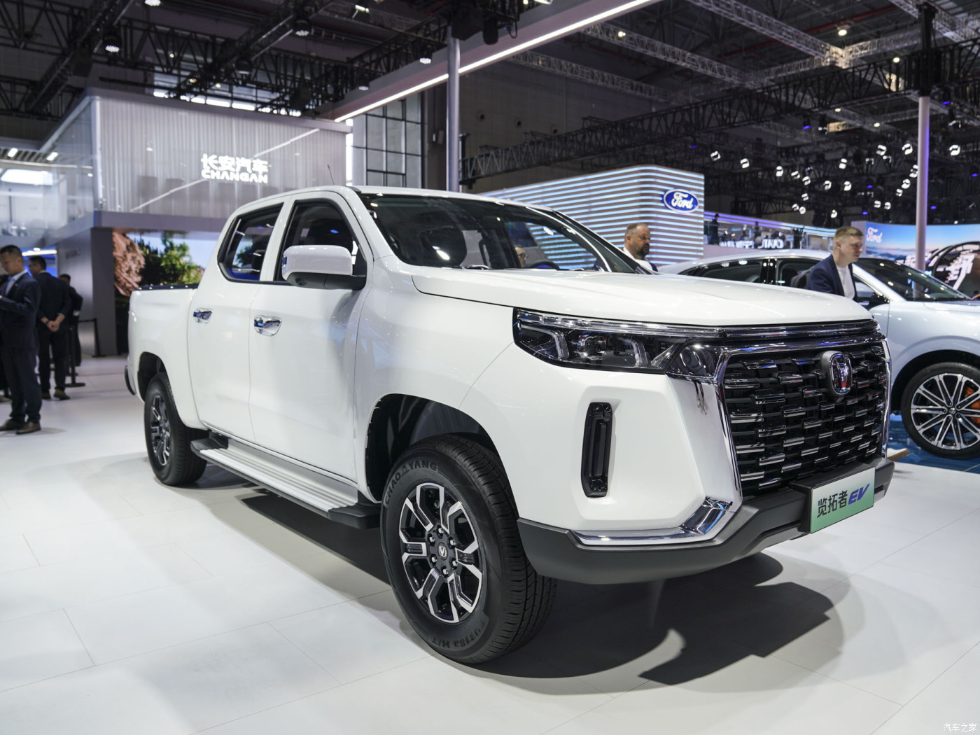 Changan Electric Vehicle 2023 changan lantuozhe pickup 405KM pure electric pickup truck 0KM second-hand pickup truck for sale