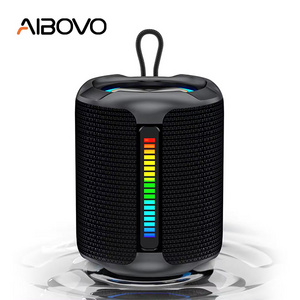 AIBOVO Portable Bluetooth Speaker with Wireless Deep Bass Light Show Bluetooth 5.3 Speaker with IPX7 Waterproof Speaker