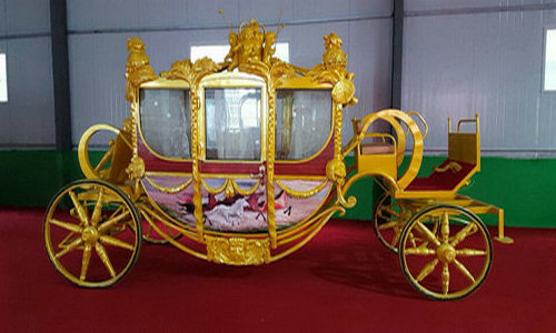 Victorian Design Royal  Horse Carriage Sightseeing Carriage  Horse Drawn Cart For Sale