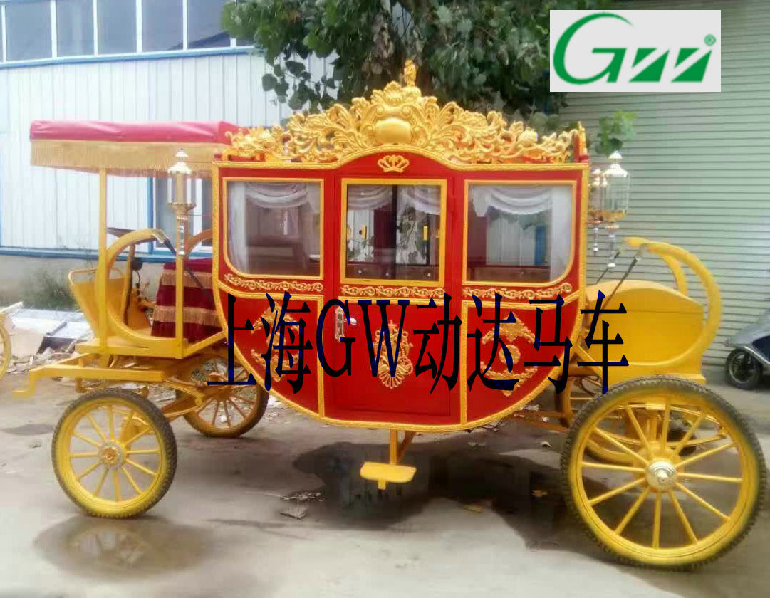 Victorian Design Royal  Horse Carriage Sightseeing Carriage  Horse Drawn Cart For Sale