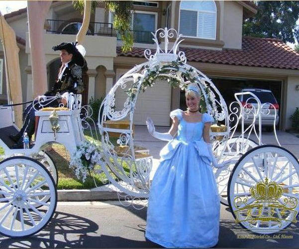 Pumpkin Horse Carriage Wedding Cinderella Horse Cart Horse Wagon