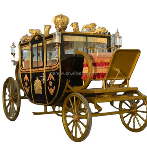 Victorian Design Royal  Horse Carriage Sightseeing Carriage  Horse Drawn Cart For Sale